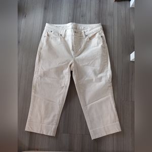 Ladies cropped jeans. Proceeds to charity